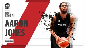 Aaron Jones, pívot atlético para RETAbet Bilbao Basket