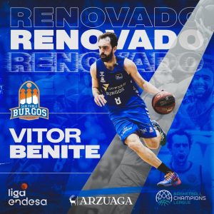 Zoco ACB: San Pablo Burgos renueva a Benite; Vasileiadis no seguirá en Obradoiro