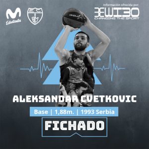 Cvetkovic vuelve a Movistar Estudiantes y cierra su nómina de bases