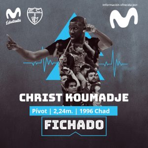 Movistar Estudiantes incorpora al gigante de 2.24 Christ Koumadje