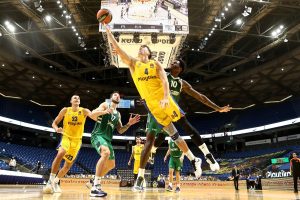 Euroliga (J8): Maccabi arrasa a Zalgiris y Olympiacos remonta ante ALBA