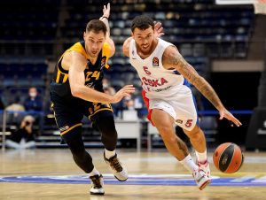 Euroliga (J13): Mike James, sexta valoración de la historia. Grigonis resucita a Zalgiris