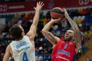 Euroliga (J15): Zenit no es rival para CSKA y Khimki también pierde contra ASVEL