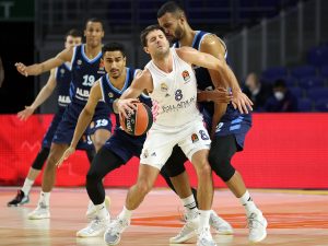 Usman Garuba se luce en el día más cómodo del Real Madrid en esta Euroliga (91-62)