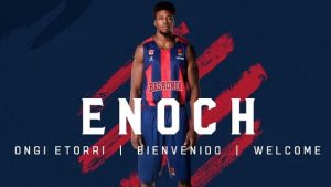 Dos fichajes más: Kramer a Gran Canaria y Enoch a Baskonia