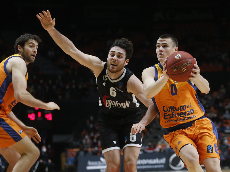 Europa: victoria de nivel de Valencia ante la Virtus, Tenerife invicto en octavos de BCL