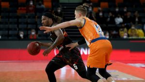 AJ Slaughter le da la victoria a un Gran Canaria que sigue primero en Eurocup