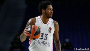 Pablo Laso vuelve a incorporar Trey Thompkins