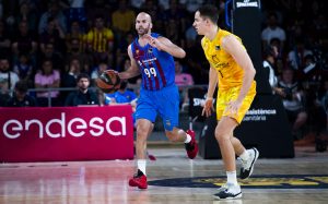 El Barça baila al ritmo de Calathes y se lleva el primero ante Gran Canaria (93-82)