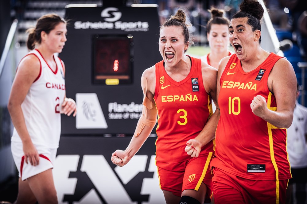 España certifica su pase a cuartos del Mundial 3×3 tras ganar a Canadá e Israel