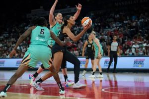 Week IX WNBA: Aces baten récord de anotación y Sky sigue liderando tras el All-Star