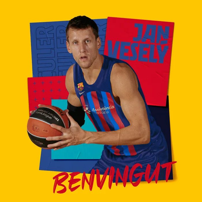 Jan Vesely, experiencia y centímetros para la pintura del Barça