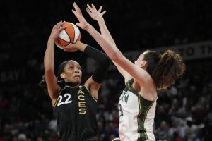 WNBA: Las locales Aces y Sky empatan la serie ante Storm y Sun en semifinales