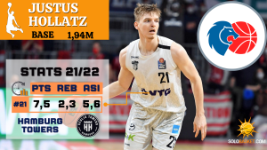 Scouting SB: Justus Hollatz, un base talentoso con mucho futuro para Breogán