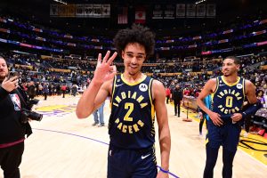 Andrew Nembhard, el novato que ha vencido a Lakers y Warriors en la misma semana