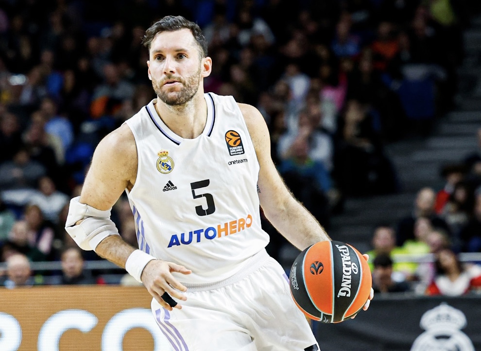 El Real Madrid corta la racha del ASVEL en el regreso de Rudy Fernández