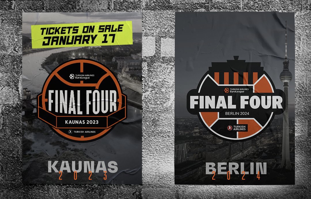La Final Four de la Euroliga se celebrará en Kaunas