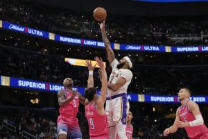 Noche NBA: Escandaloso y brutal partido de Anthony Davis con 55 puntos en la capital