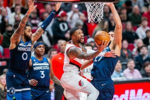 Noche NBA: Lluvia de triples de Lillard, Grizzlies se acerca a Pelicans y Celtics caen
