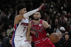 Noche NBA: Bulls se lleva el Paris Game ante Pistons; Celtics vence a Warriors