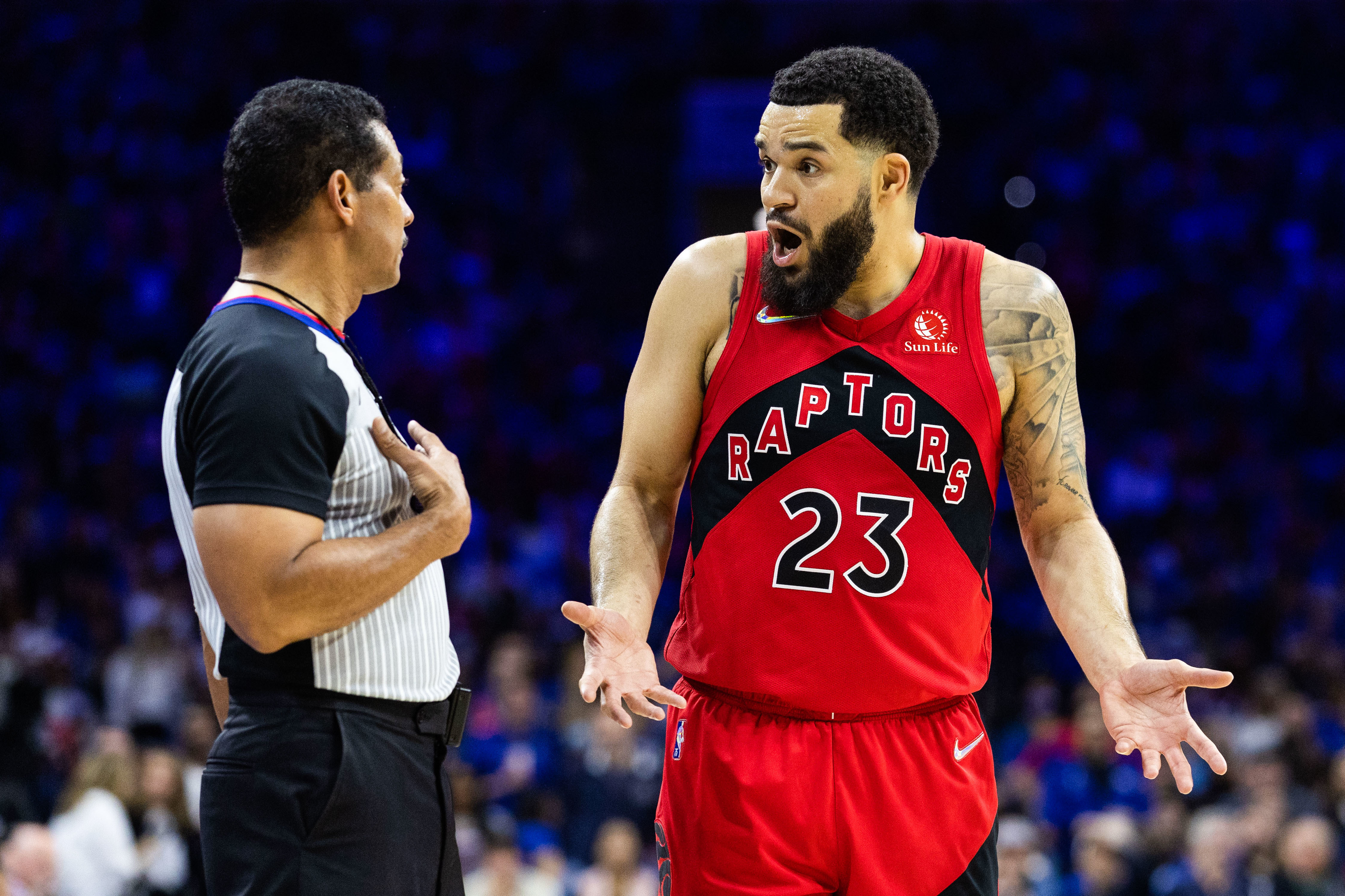 VanVleet explota contra el arbitraje NBA sin importarle las consecuencias