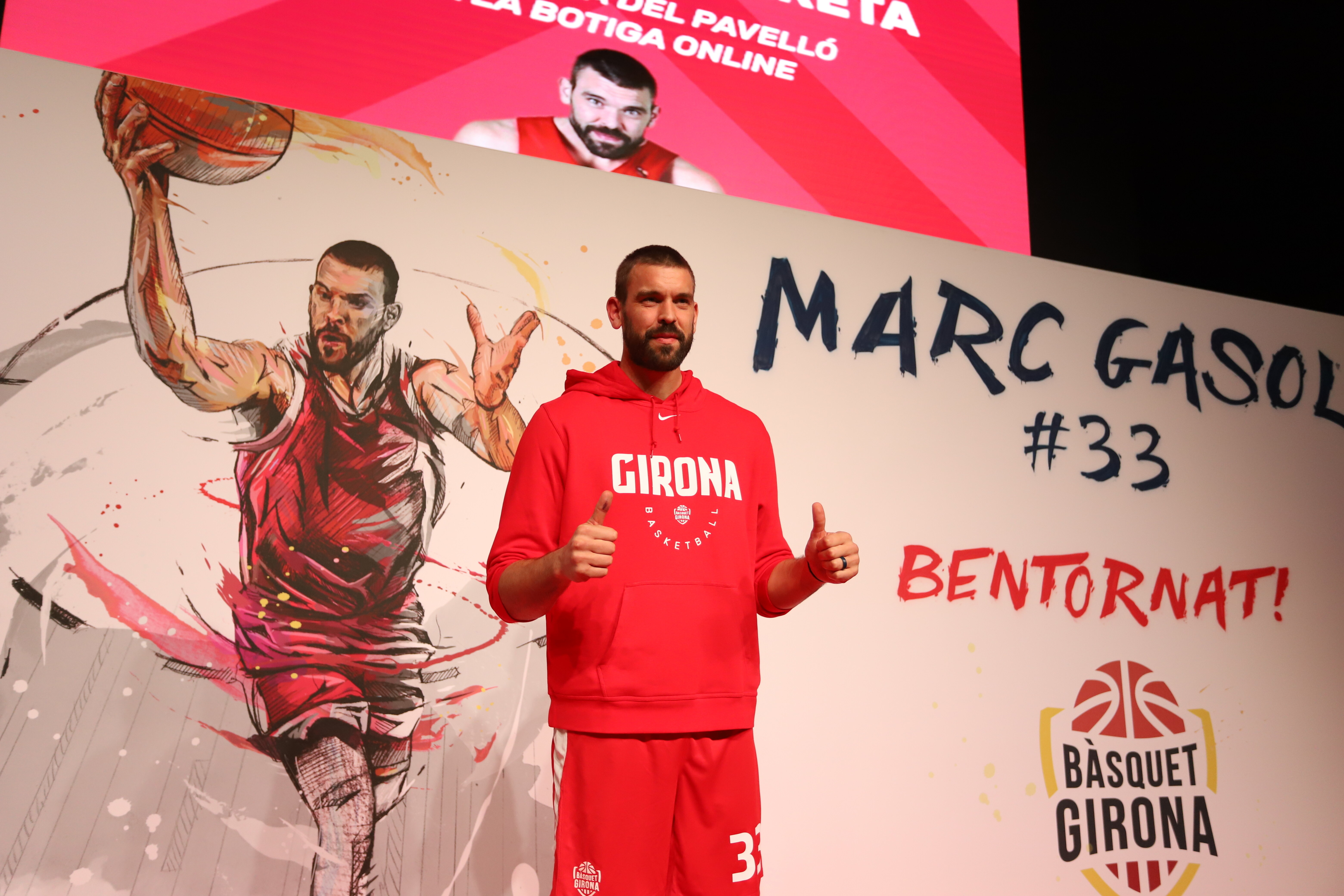 Marc Gasol en “su” Bàsquet Girona: poco ruido y muchas nueces en su regreso a la ACB