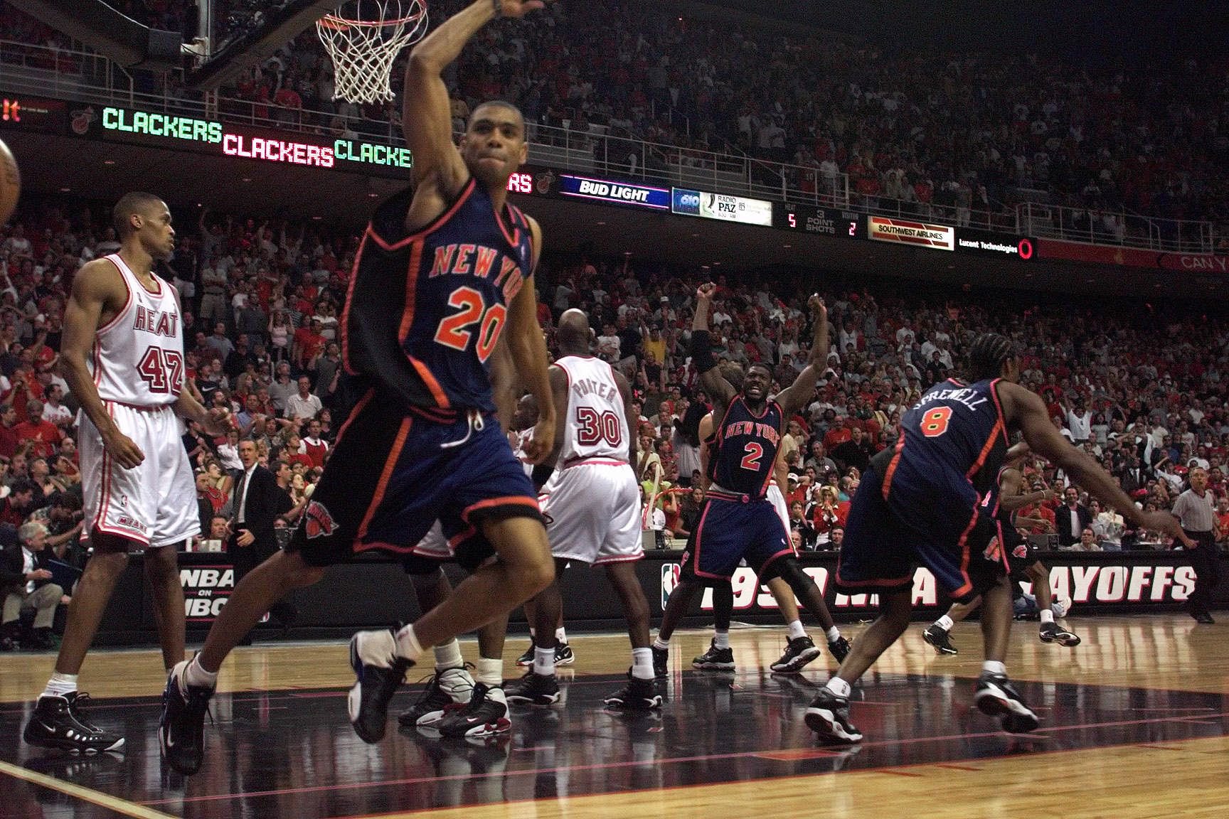 Todas las eliminaciones de un líder contra un Sembrado 8 en playoffs