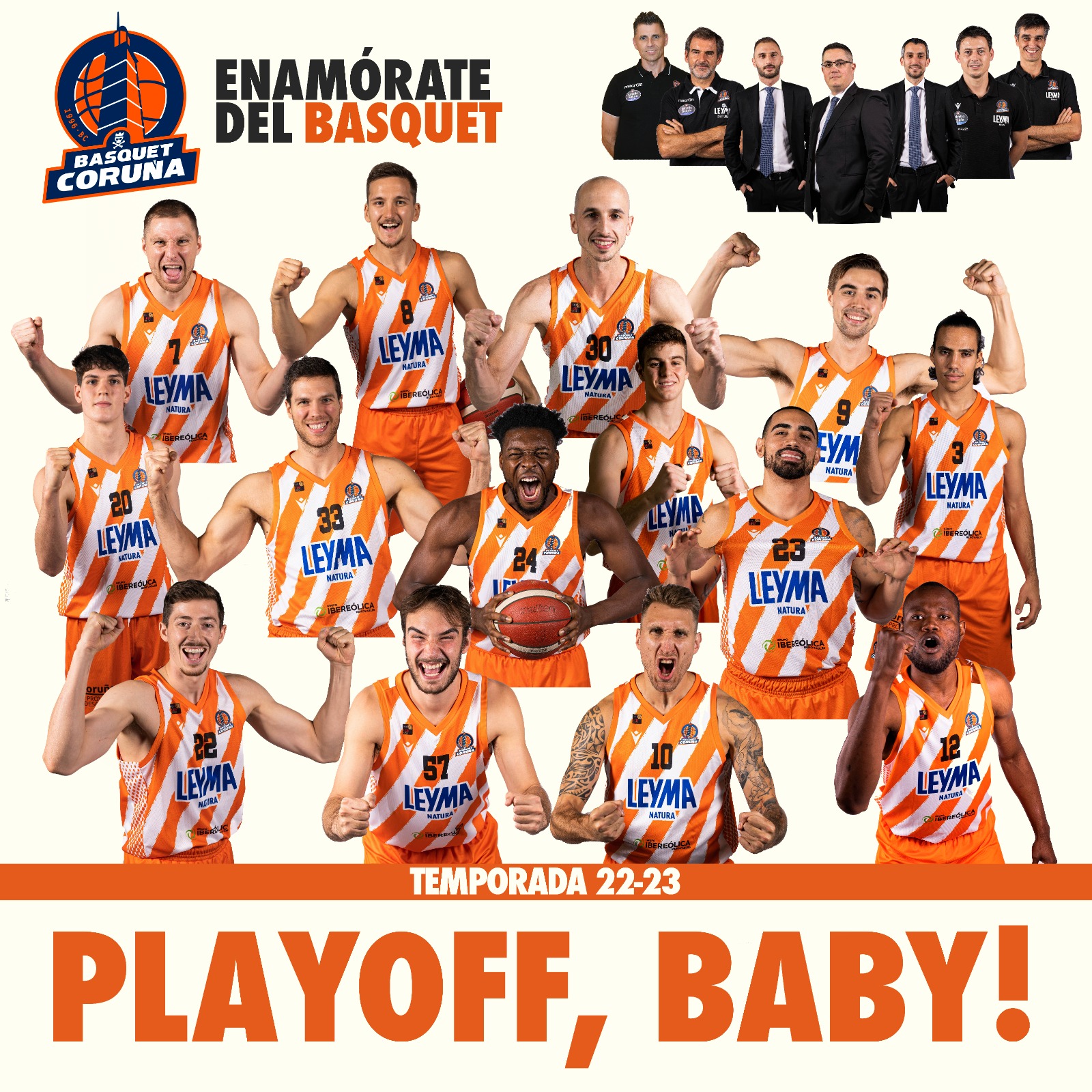 Jornada 29: El Leyma Coruña se asegura ser equipo de Playoff.