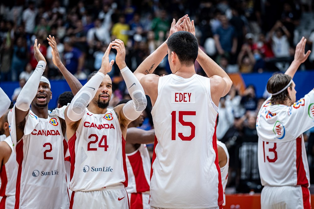 Canadá aniquiló a Francia en el debut del Mundial de baloncesto 2023