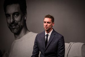 Así fue la entrada de Pau Gasol en el Hall of Fame NBA