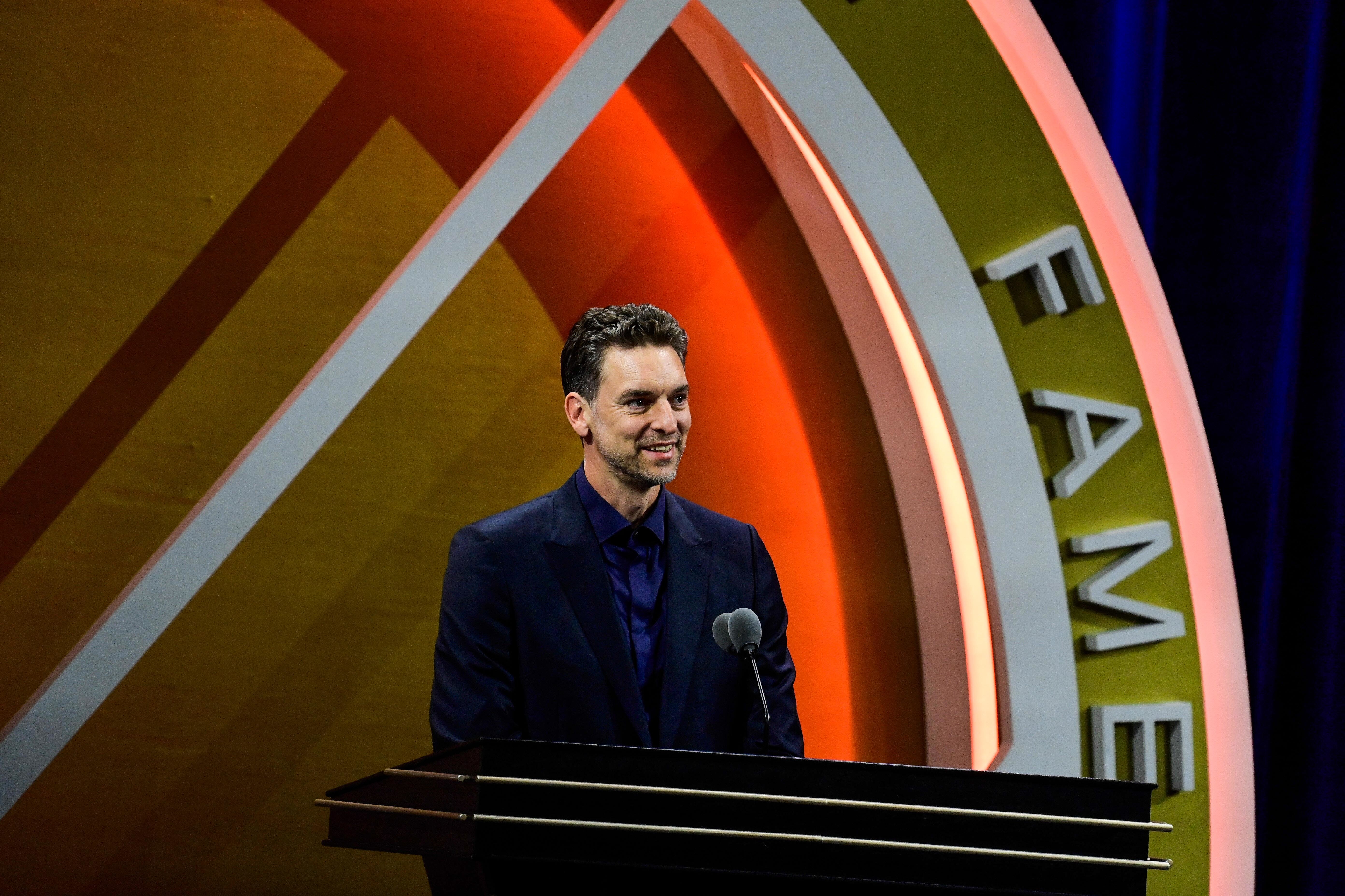 Pau Gasol histórico: su entrada en el Basketball Hall of Fame