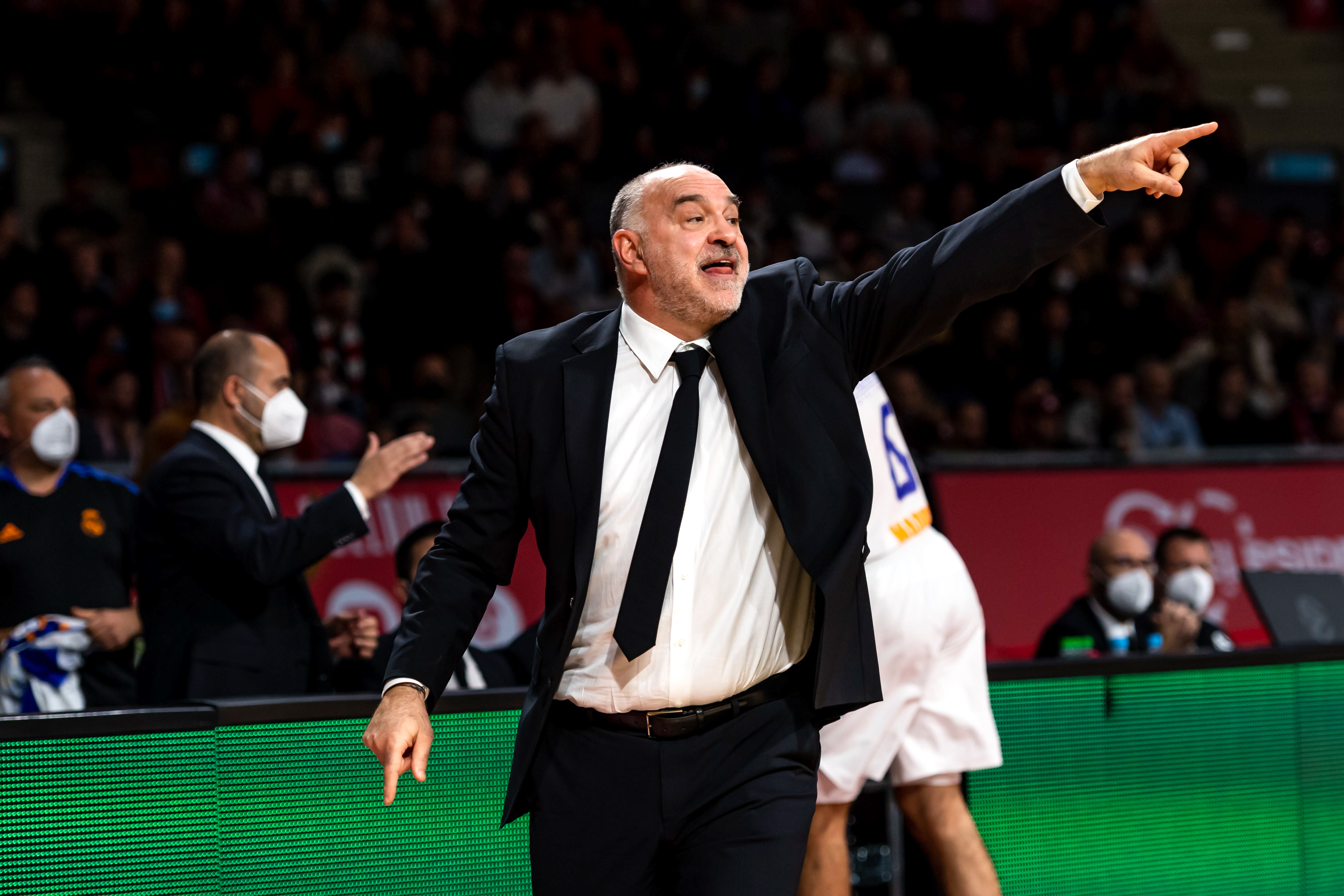 La tremenda bronca de Pablo Laso en el Bayern (vídeo y traducción)