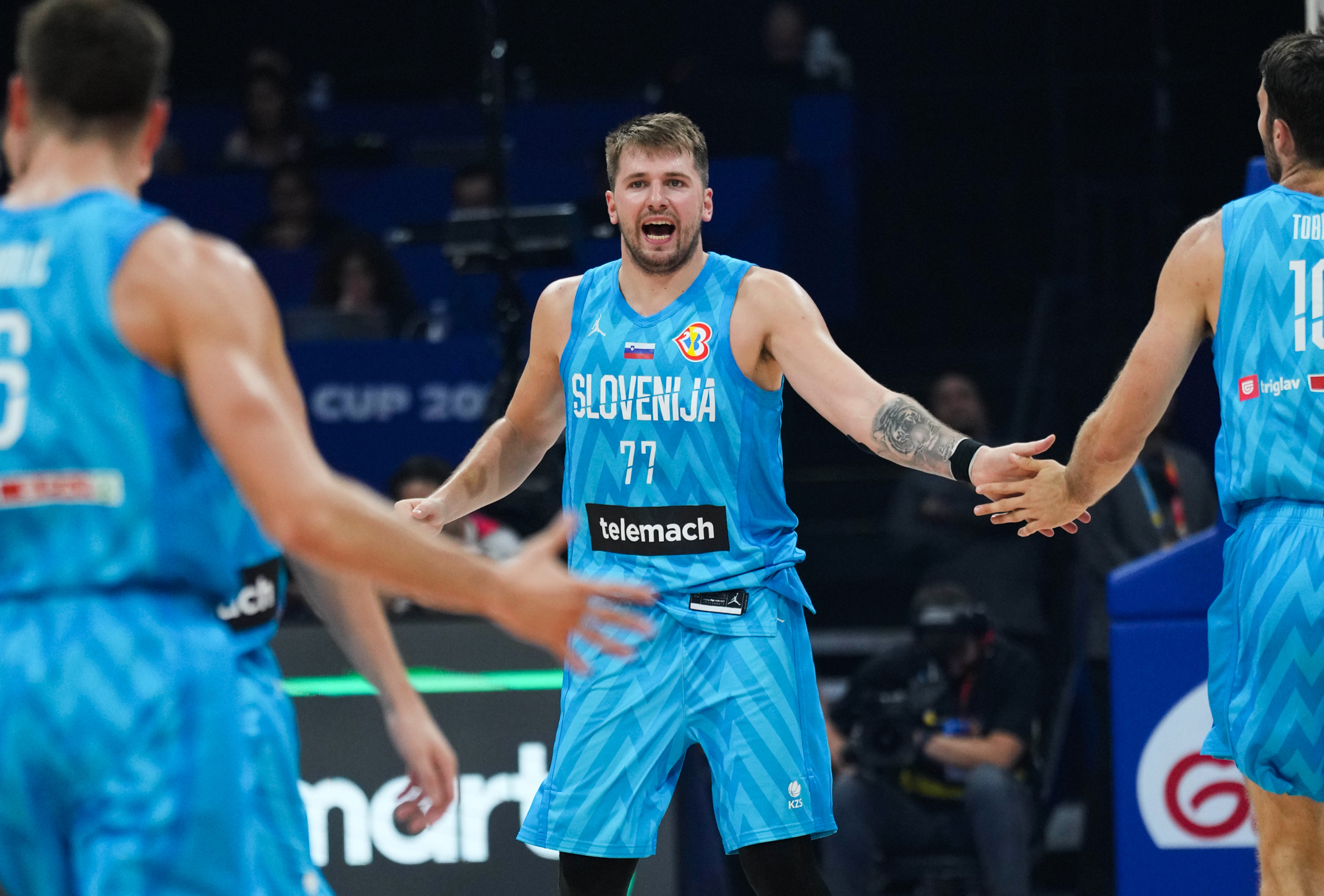 Las quejas de Luka Doncic: Eslovenia, árbitros y una posible lesión