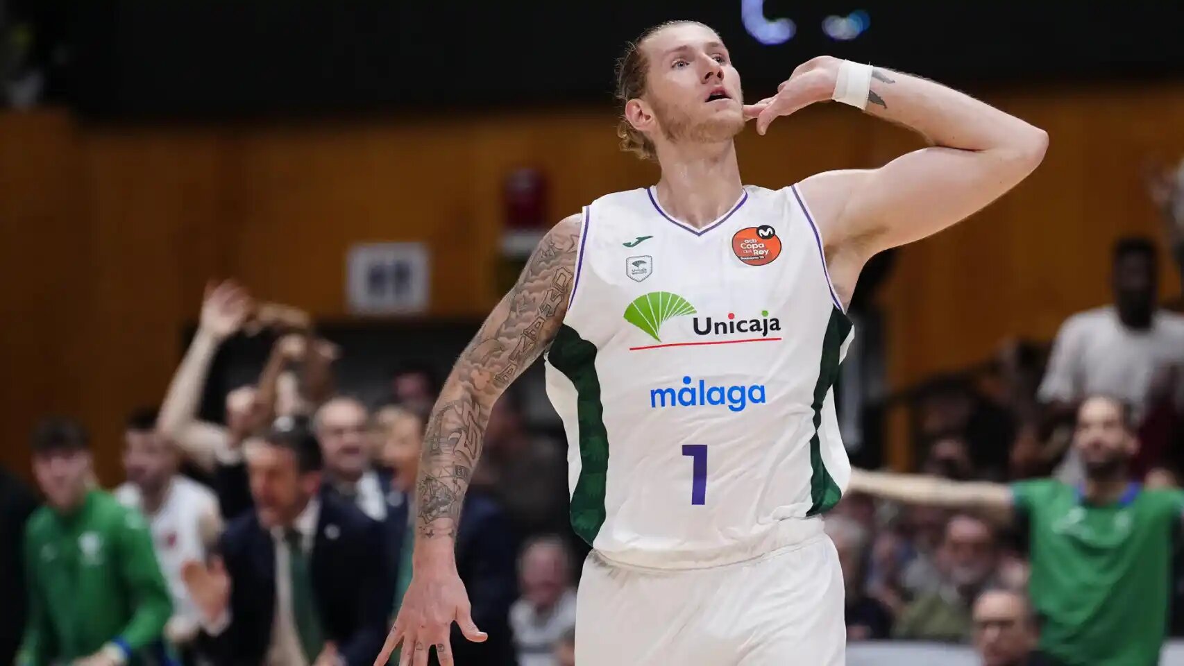 Dylan Osetkowski pagará una fiesta para los aficionados de Unicaja
