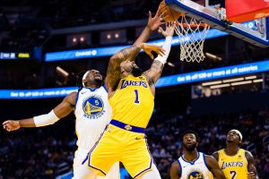 Usman Garuba impacta en su debut con los Warriors