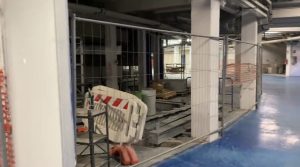 Estas son las penosas condiciones del pabellón de la Virtus Bolonia