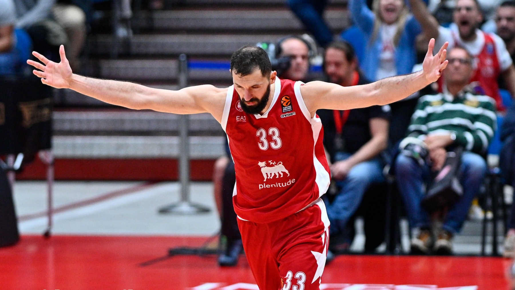 Nikola Mirotic hizo historia y alcanzó un récord legendario en la Euroliga