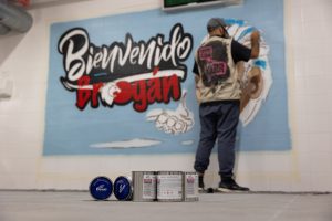 Así recibe Zunder Palencia a sus rivales: con obras de arte