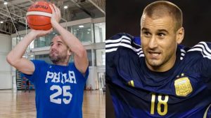 Cambió el fútbol por el básquet: la nueva vida de Rodrigo Palacio a los 41 años