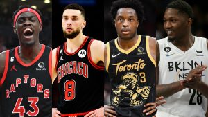 Los protagonistas de las novelas de traspaso: Siakam, LaVine, Anunoby y Finney-Smith