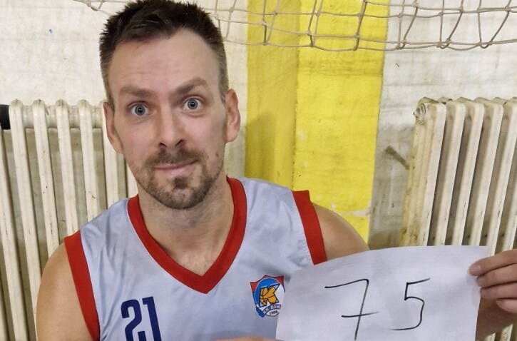 Locura en Serbia, ¡75 puntos de un sólo jugador!