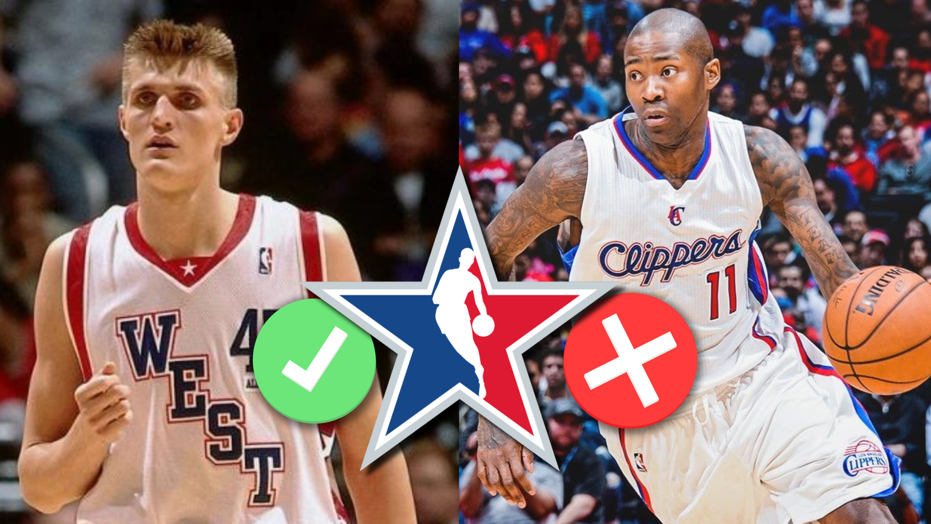 Peores Jugadores All Star vs. Mejores jugadores SIN All Star