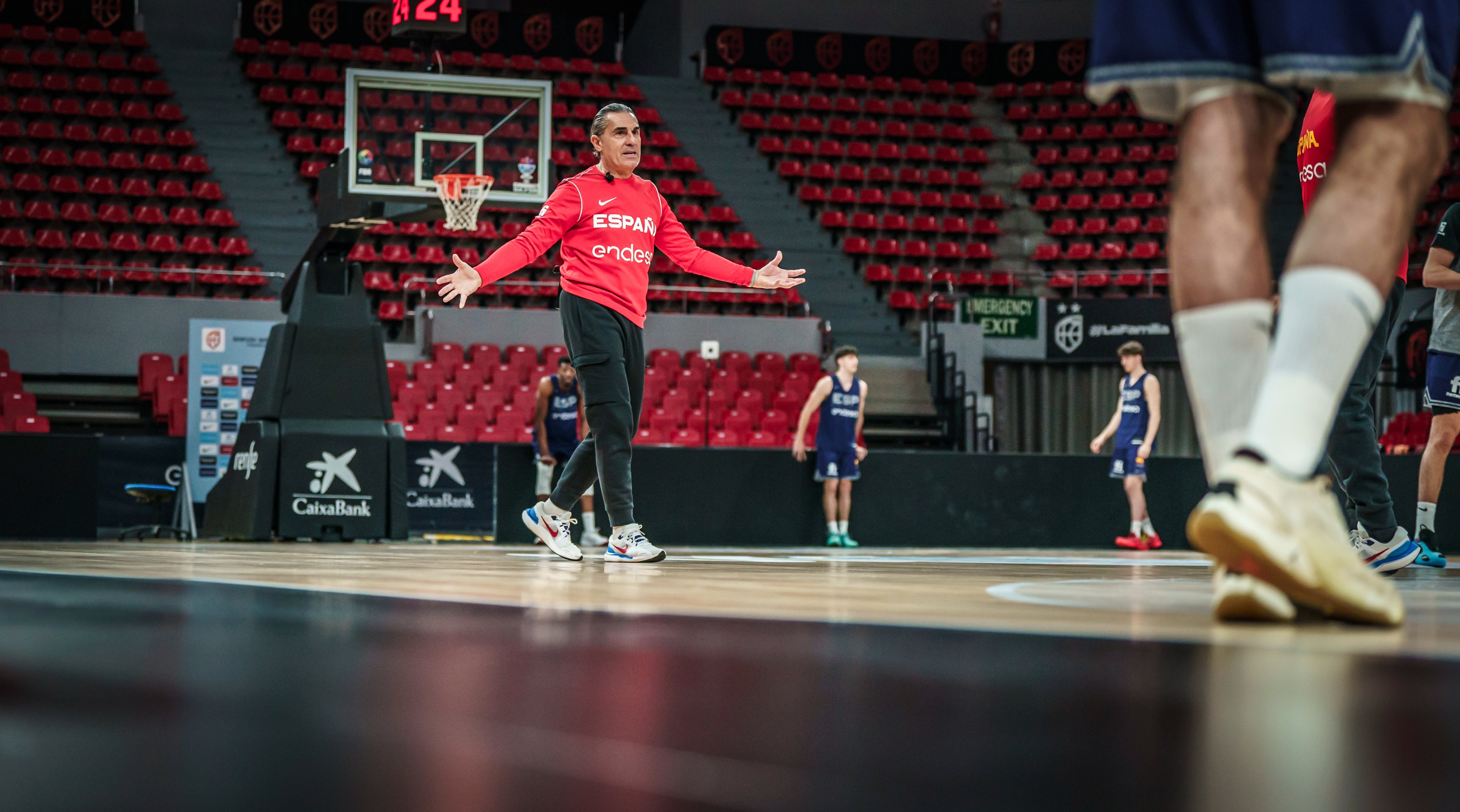 El elogio de Scariolo a una joven promesa del Unicaja: “Tiene la cabeza bien puesta”