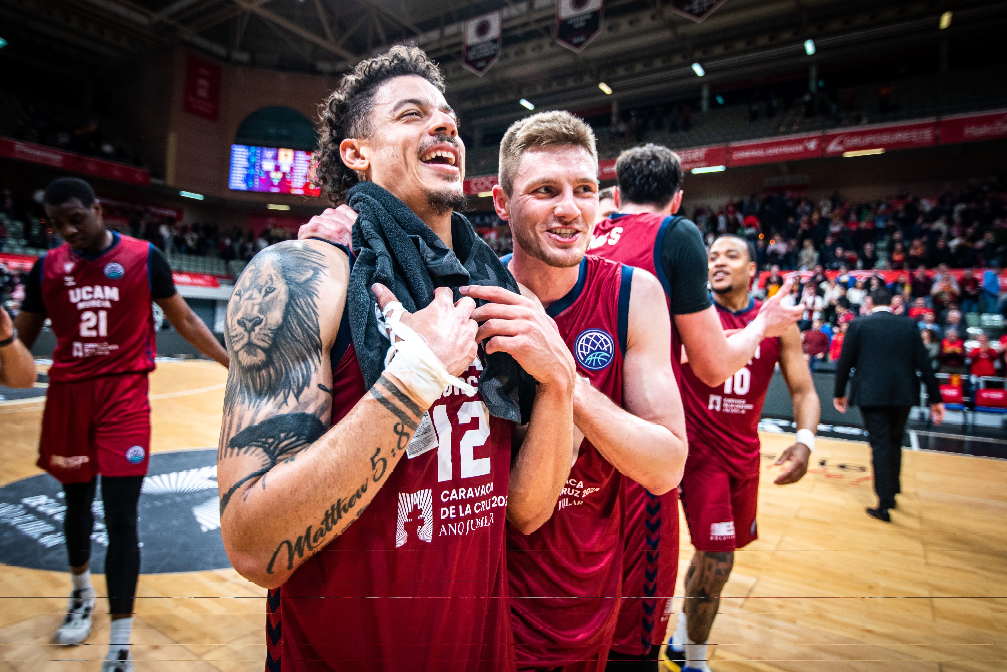 Llega y lidera al UCAM Murcia en menos de un mes