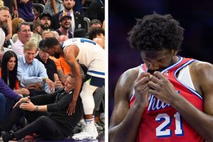 Lesiona a su entrenador en los Playoffs NBA; los fans decepcionan a Joel Embiid