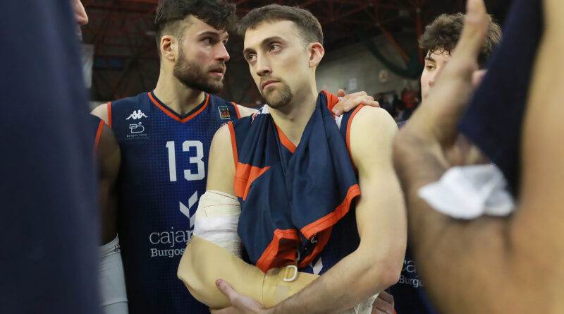 La estrella del Tizona Burgos dice adiós a la temporada y obliga a modificar el plan