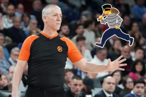 ¡Insólito! Pillan robando a un árbitro Euroliga