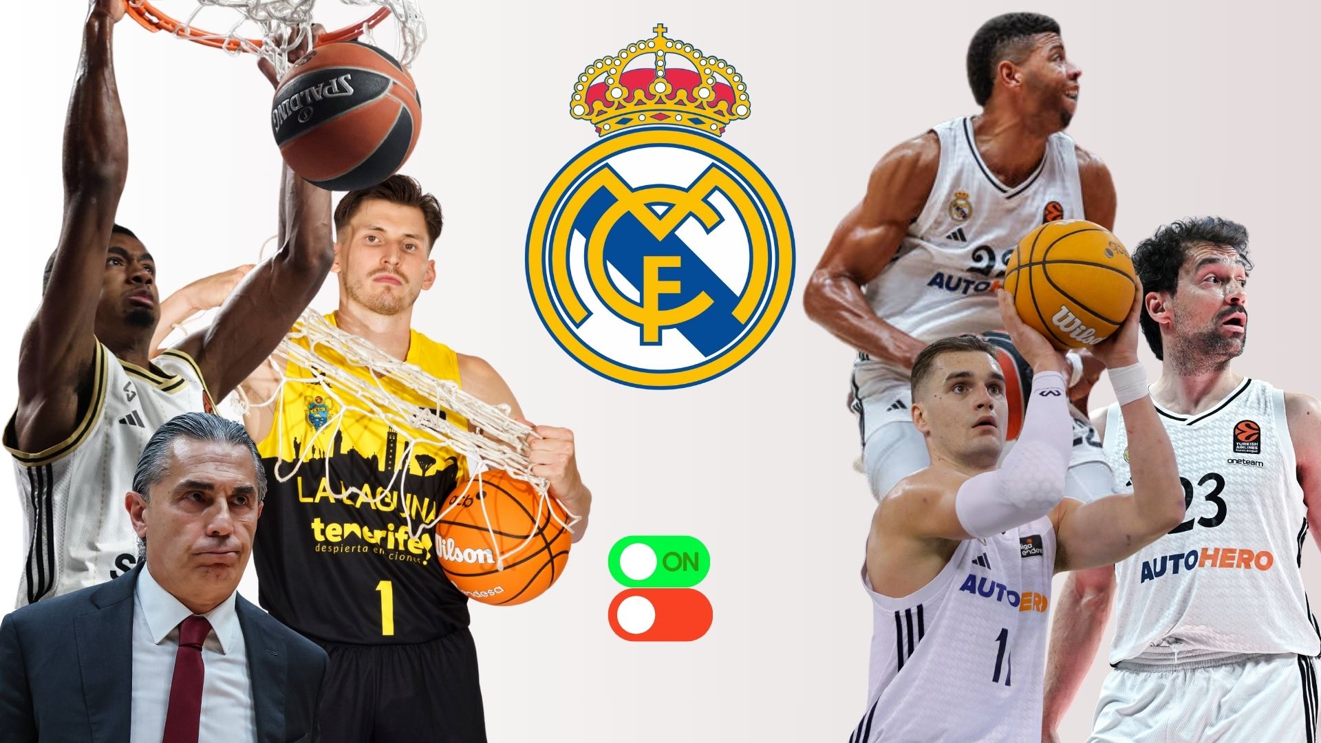 Todos los fichajes del Real Madrid de baloncesto