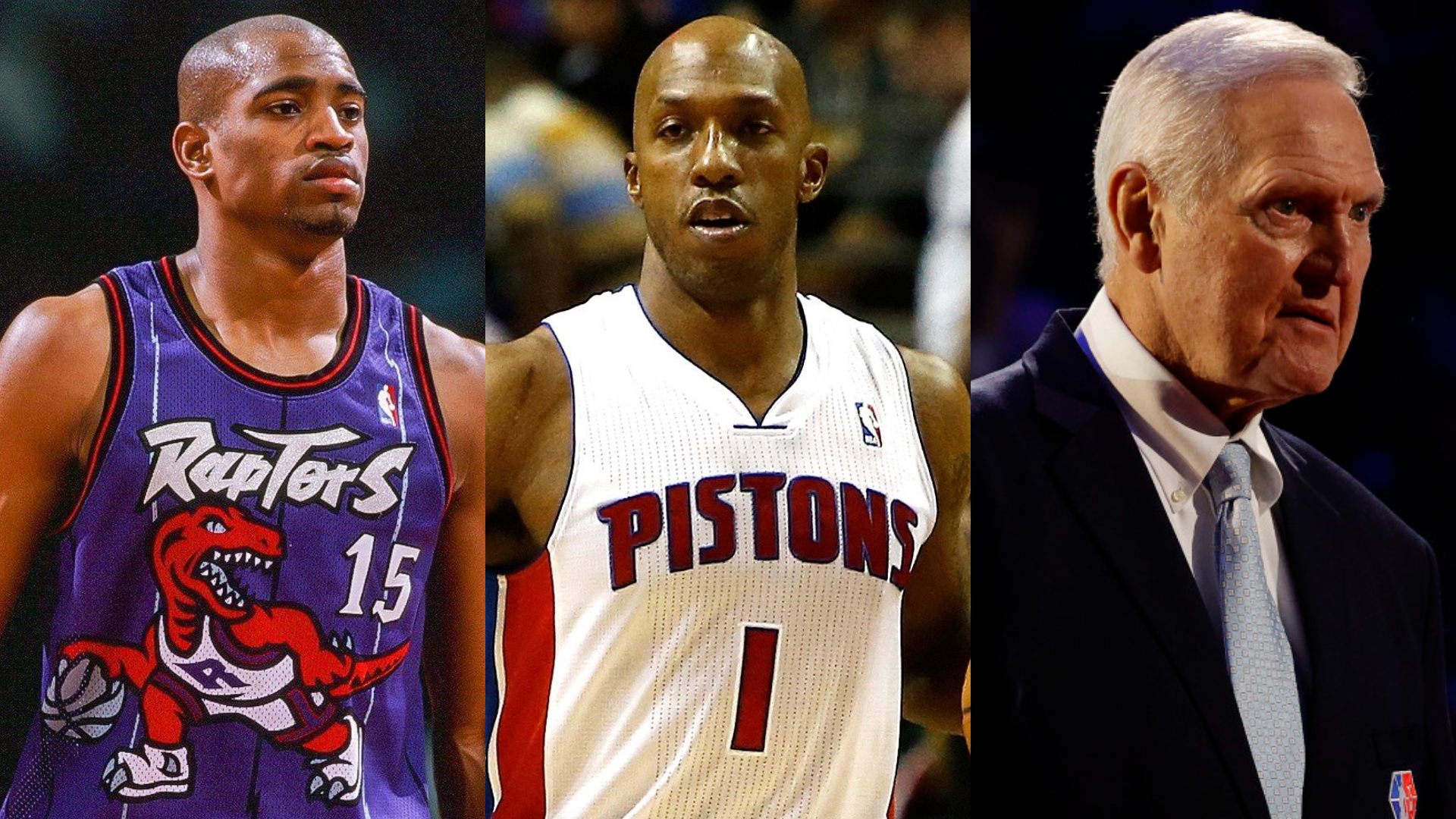Hall Of Fame: ingresos de Vince Carter, Chauncey Billups y Jerry West por tercera vez