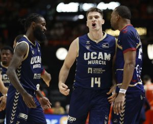 Dustin Sleva y un UCAM Murcia sorpresa en playoff ACB: “Nos van a cubrir las espaldas”